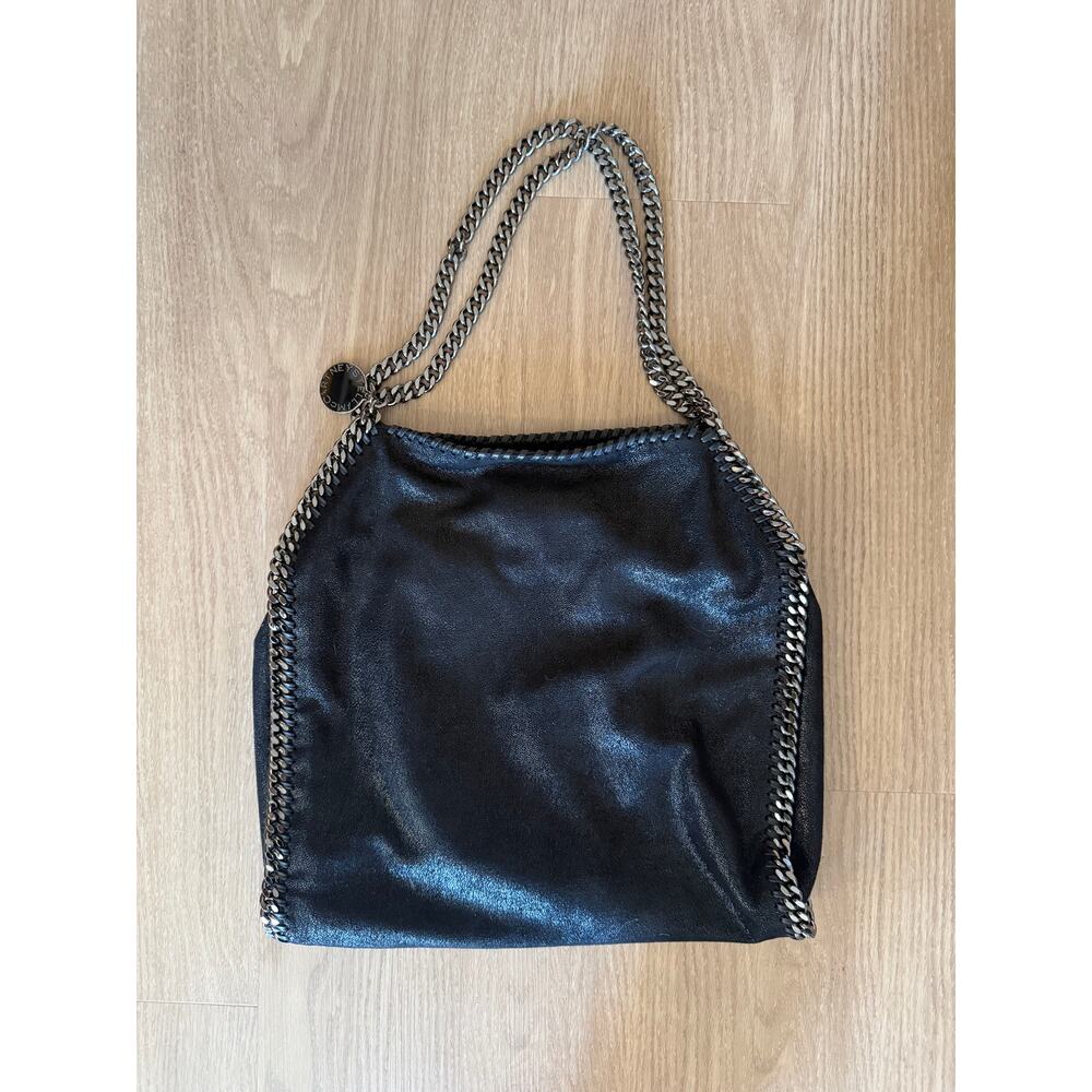 Stella McCartney Falabella Shoulder Bag in Textured Black
